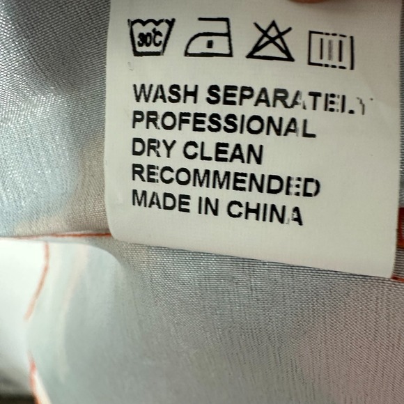 Love Highlight Exaggerated Puff Sleeve Mini Dress XL Multicolor Tiered - Picture 10 of 10